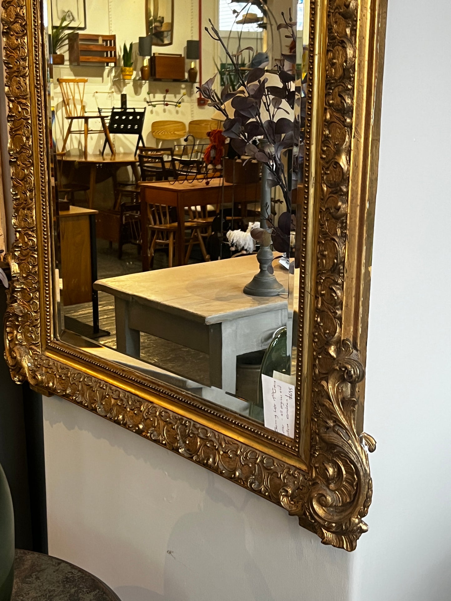 Antique French Mirror