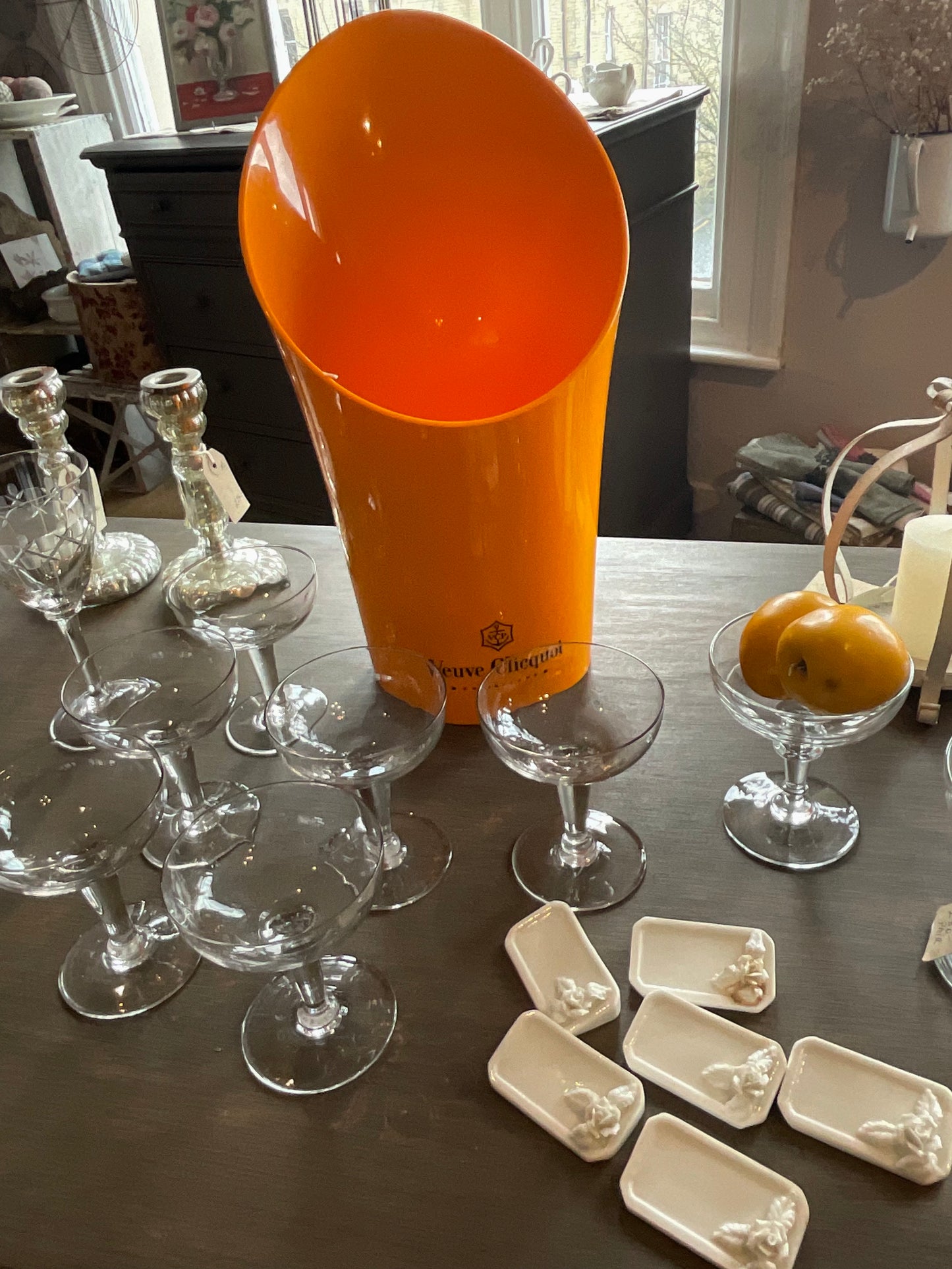 Vintage Champagne Ice Bucket, Veuve Clicquot, Christmas Wine Cooler &  Prosecco, Vintage Wedding Reception, Valentines, Birthday Cheers